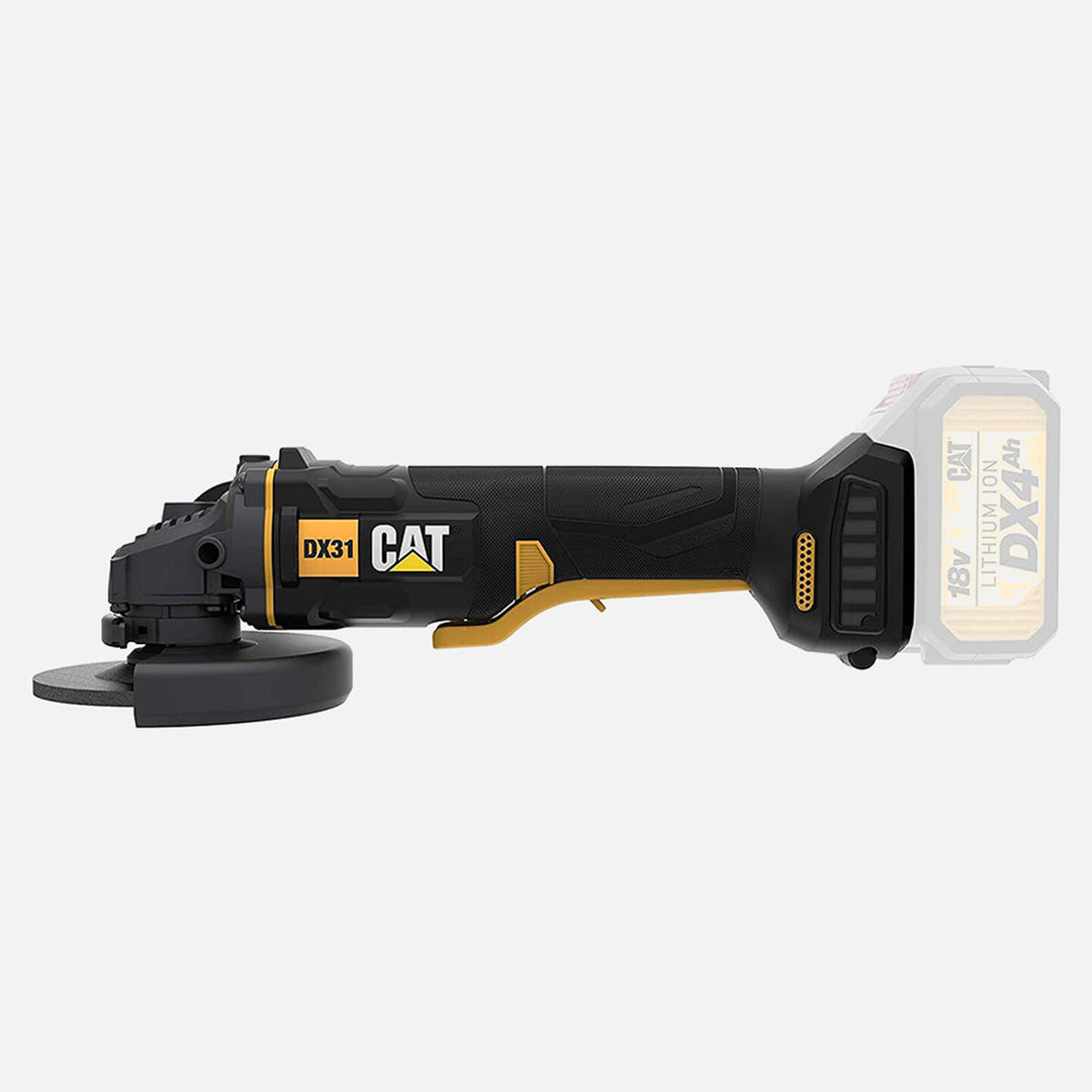 CAT DX31B 18Volt 115mm Kömürsüz Profesyonel Avuç Taşlama(Akü ve Şarj Cihazı Dahil Değildir.) 5
