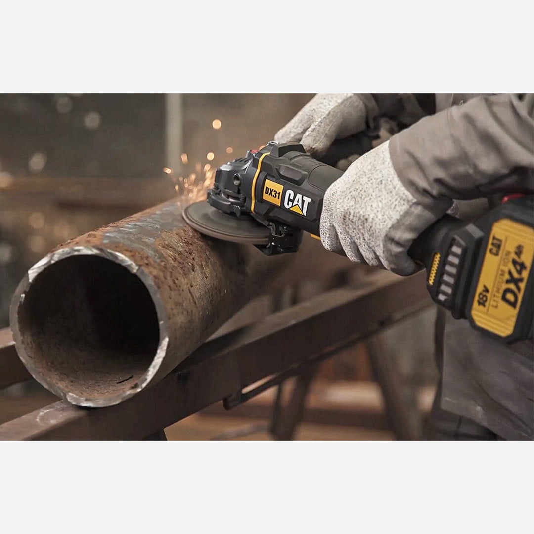 CAT DX31B 18Volt 115mm Kömürsüz Profesyonel Avuç Taşlama(Akü ve Şarj Cihazı Dahil Değildir.) 6