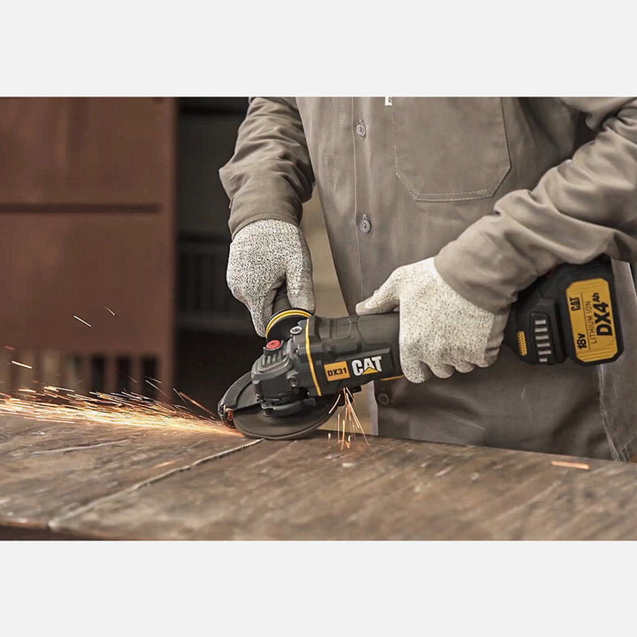 CAT DX31B 18Volt 115mm Kömürsüz Profesyonel Avuç Taşlama(Akü ve Şarj Cihazı Dahil Değildir.) 2