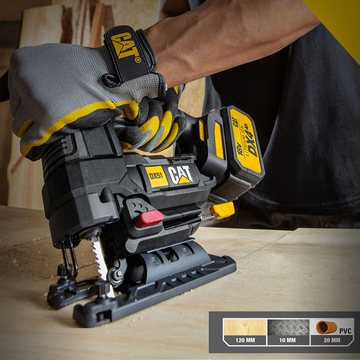 CAT DX51B 18Volt Kömürsüz Profesyonel Dekupaj Testere(Akü ve Şarj Dahil Değildir.) 2