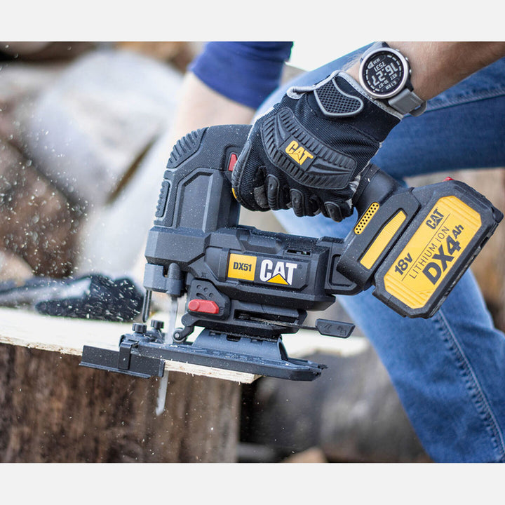 CAT DX51B 18Volt Kömürsüz Profesyonel Dekupaj Testere(Akü ve Şarj Dahil Değildir.) 5