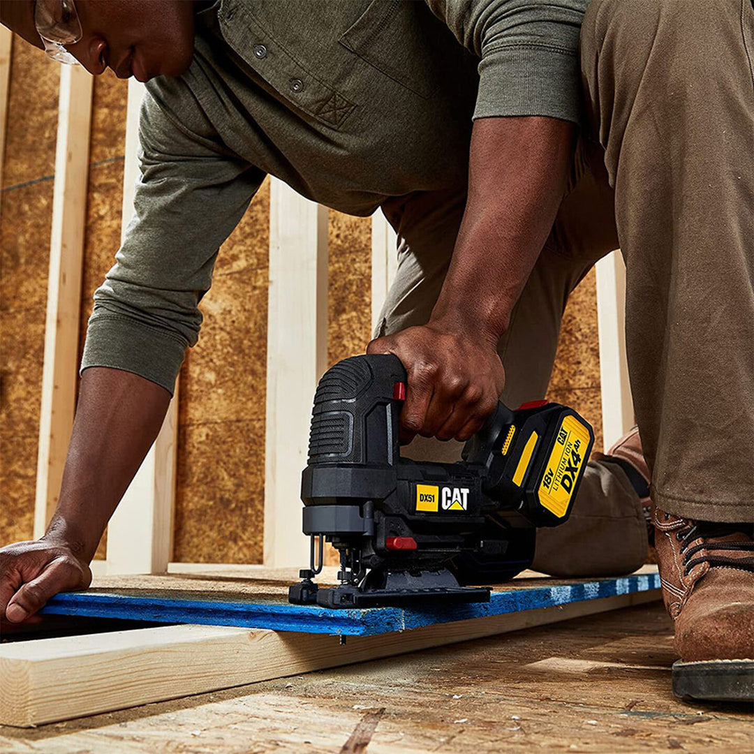CAT DX51B 18Volt Kömürsüz Profesyonel Dekupaj Testere(Akü ve Şarj Dahil Değildir.) 6