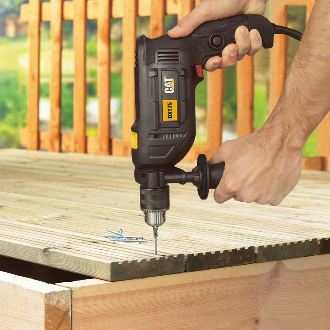 Cat DX175 600Watt 13mm Profesyonel Darbeli Matkap 8