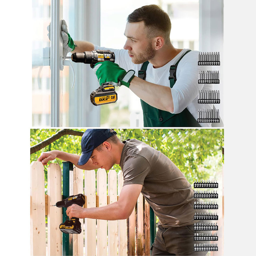 Cat DA01903 201 Parça Delme/Vidalama/Allen Universal Matkap Ucu 4