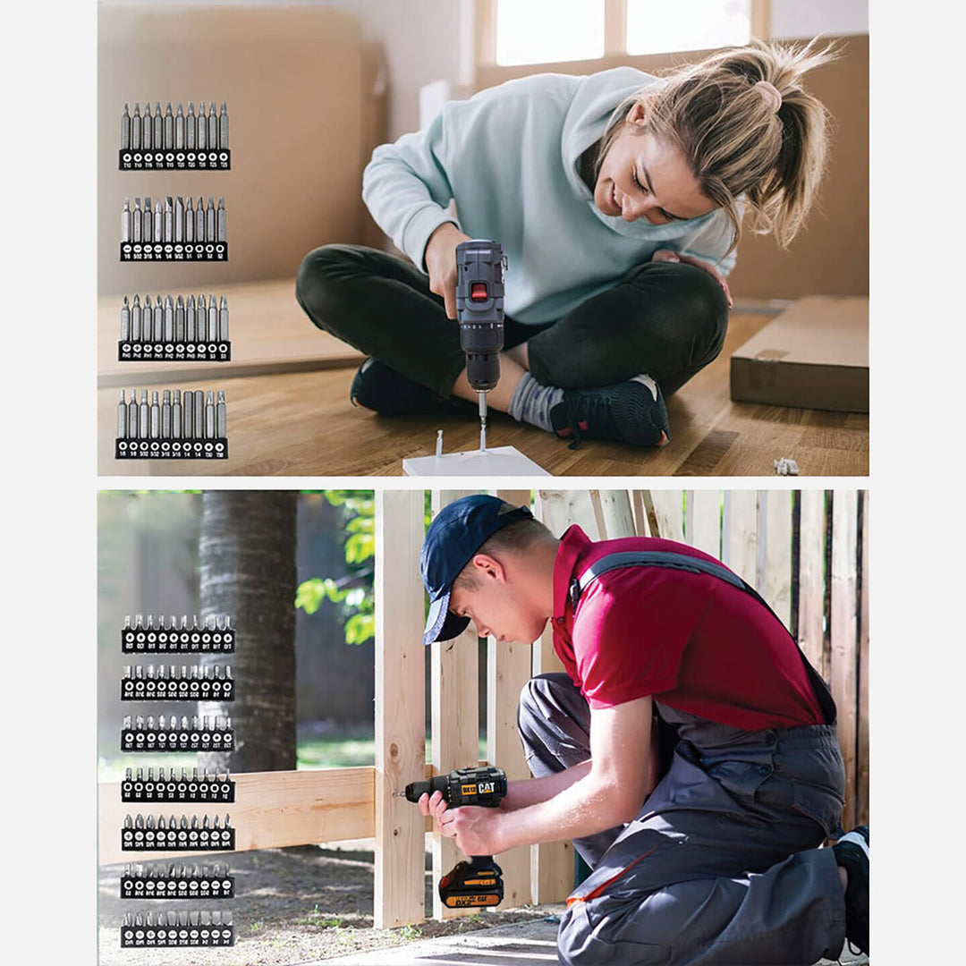 Cat DA01903 201 Parça Delme/Vidalama/Allen Universal Matkap Ucu 5