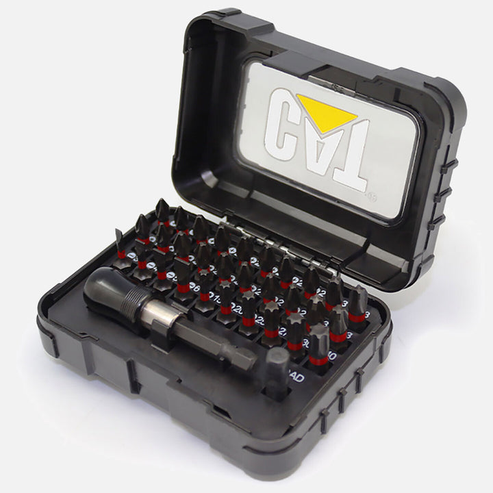 Cat DA01901 32 Parça Manganez Fosfat Alaşımlı Vidalama Uç Seti 2