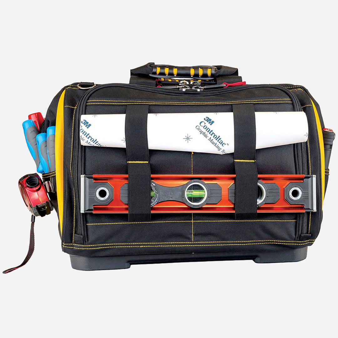 Cat DA980199 18`` Geniş Ağızlı 5 Bölmeli Ağır Hizmet Bez Alet Takım Çantası 9