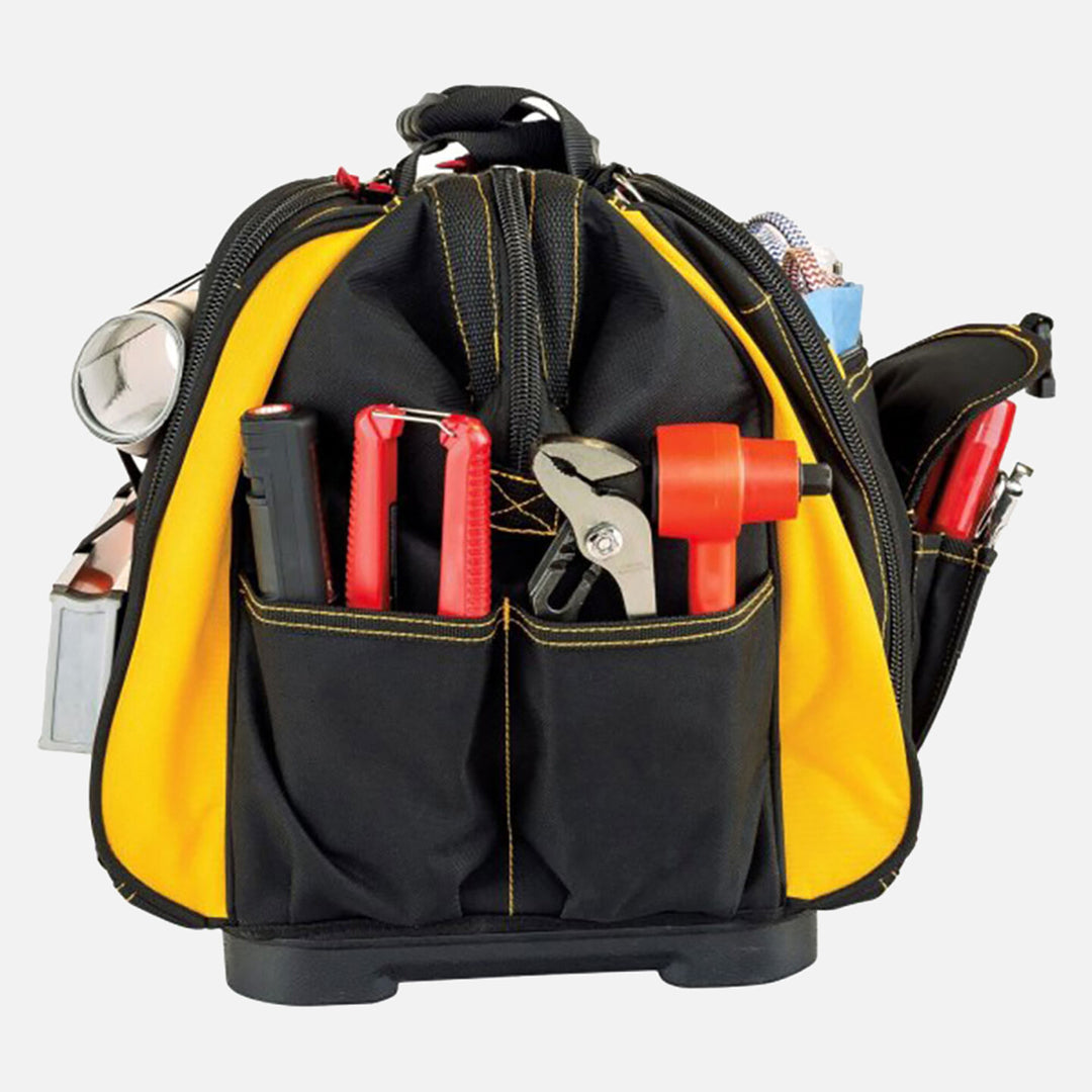 Cat DA980199 18`` Geniş Ağızlı 5 Bölmeli Ağır Hizmet Bez Alet Takım Çantası