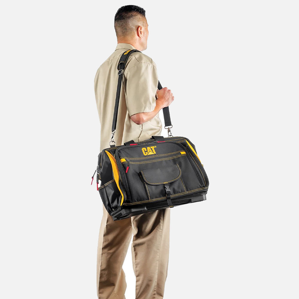 Cat DA980199 18`` Geniş Ağızlı 5 Bölmeli Ağır Hizmet Bez Alet Takım Çantası 2