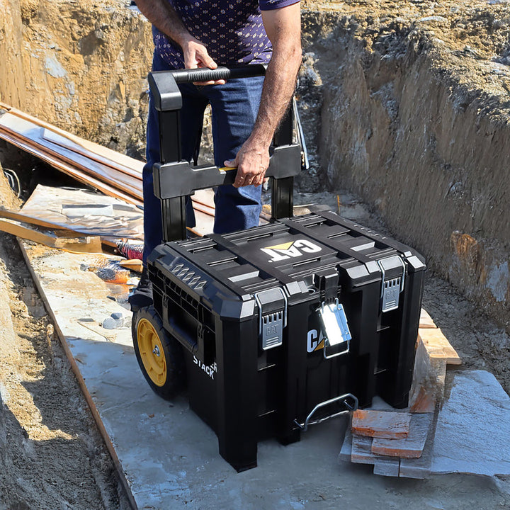 Cat DA41004 Hyper Stack 60 Litre Ağır Hizmet Tipi Tekerlekli Kilitli Takım Çantası 7