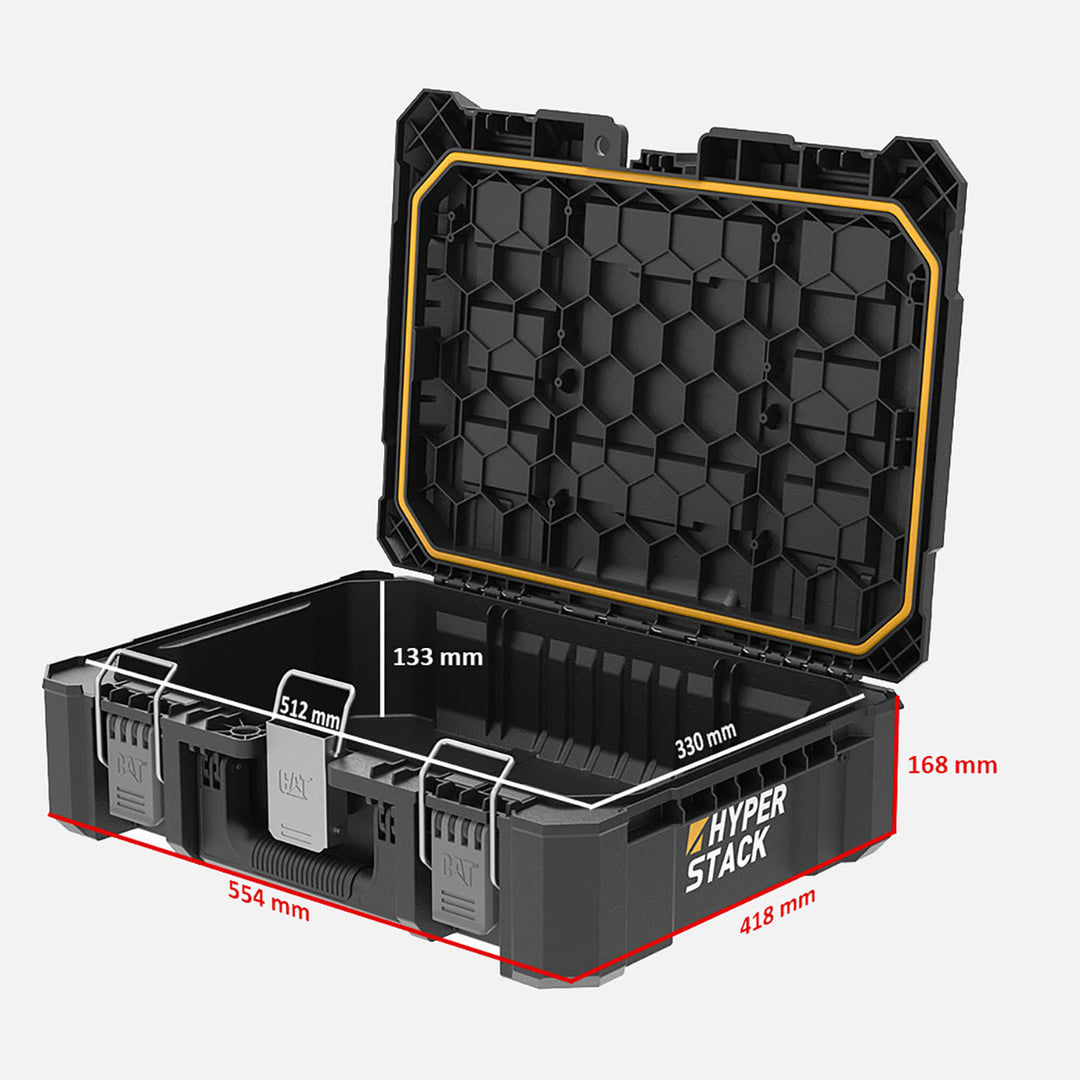 Cat DA41002 Hyper Stack 23 Litre Ağır Hizmet Tipi Kilitli Takım Çantası 6