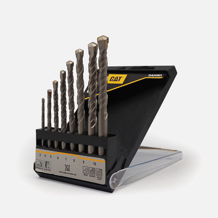 Cat DA04901 8 Parça Tungsten Karbür Beton Matkap Uç Seti 5