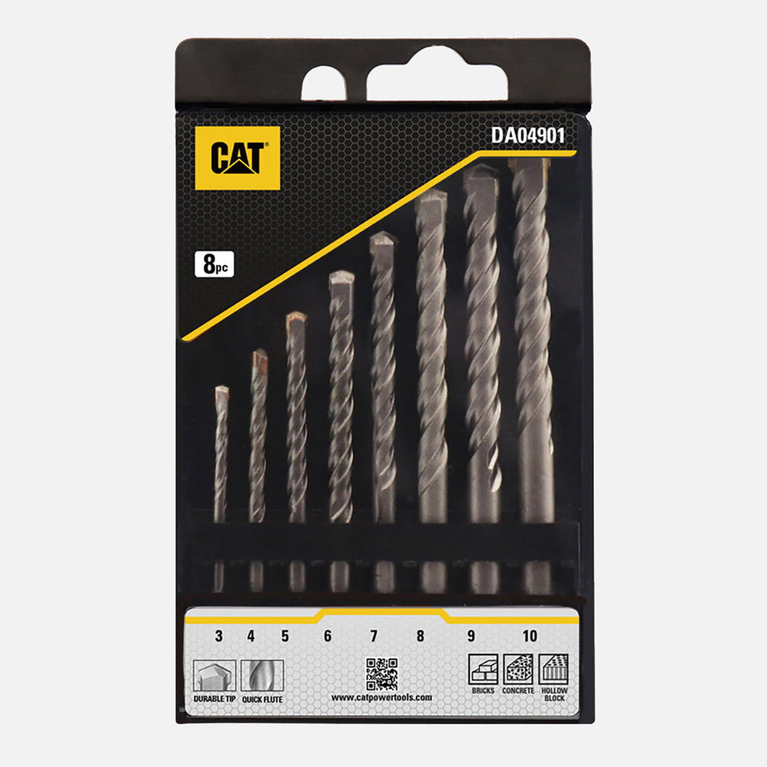 Cat DA04901 8 Parça Tungsten Karbür Beton Matkap Uç Seti 4