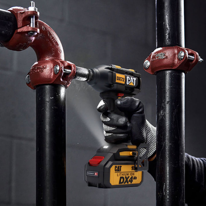 CAT DX72B 18Volt 350Nm Kömürsüz Profesyonel Şarjlı Somun Sıkma(Akü ve Şarj Cihazı Dahil Değildir.) 4