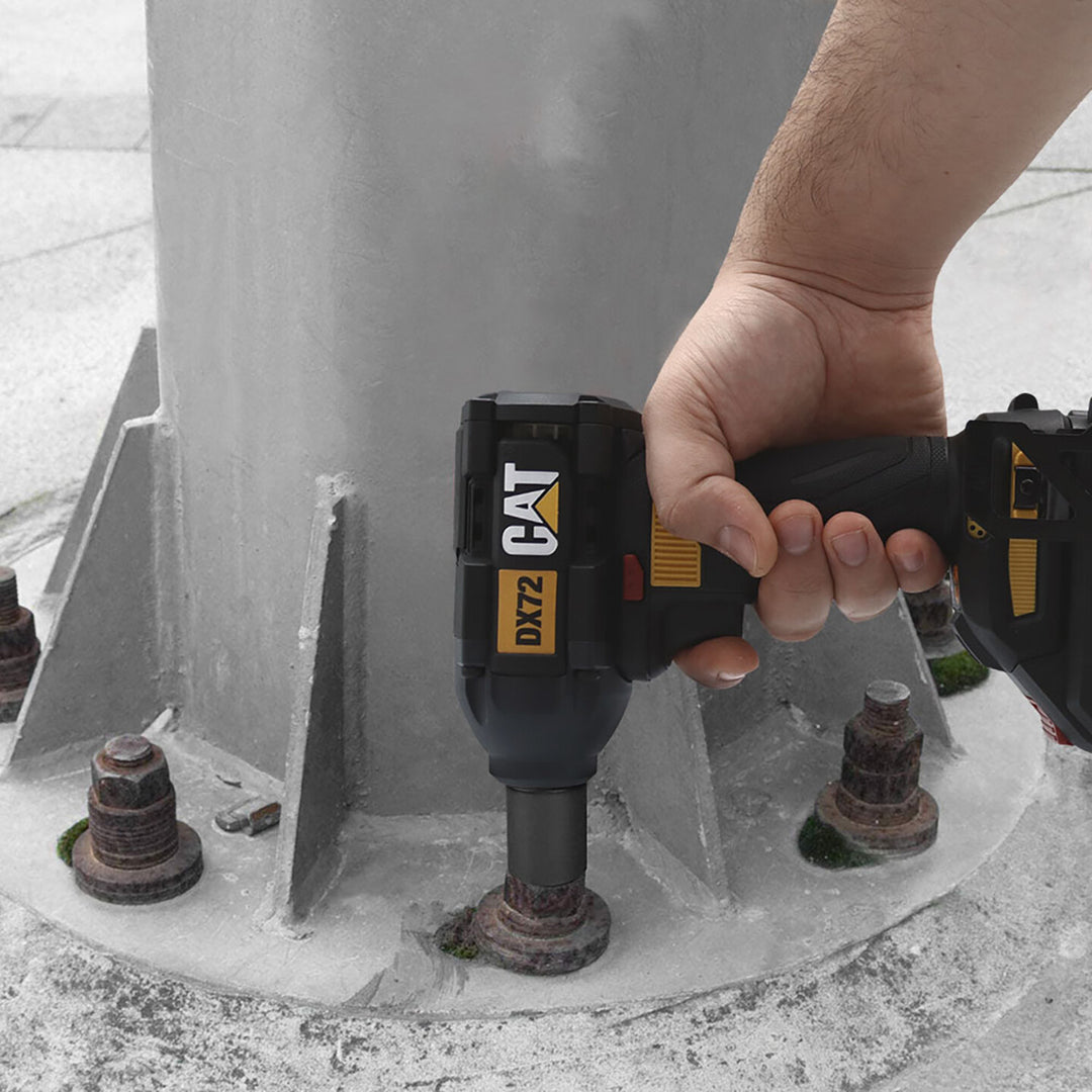 CAT DX72B 18Volt 350Nm Kömürsüz Profesyonel Şarjlı Somun Sıkma(Akü ve Şarj Cihazı Dahil Değildir.) 9