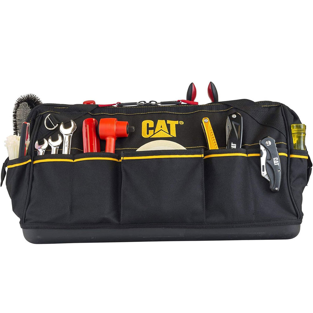 Cat DA980238 20`` Geniş Ağızlı Ağır Hizmet Bez Alet Takım Çantası 5