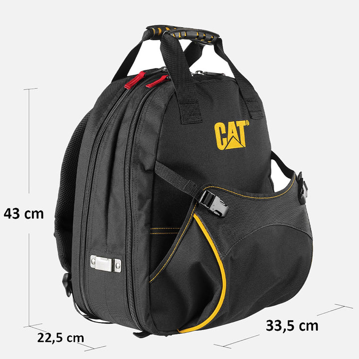 Cat DA980202 17`` 2 Bölmeli Ağır Hizmet Bez Alet Sırt Takım Çantası 7