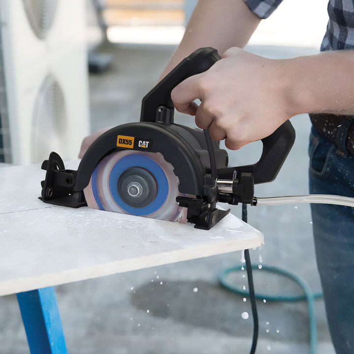 CAT DX55 1400Watt 110mm Profesyonel Sulu/Kuru Seramik Kesme 9