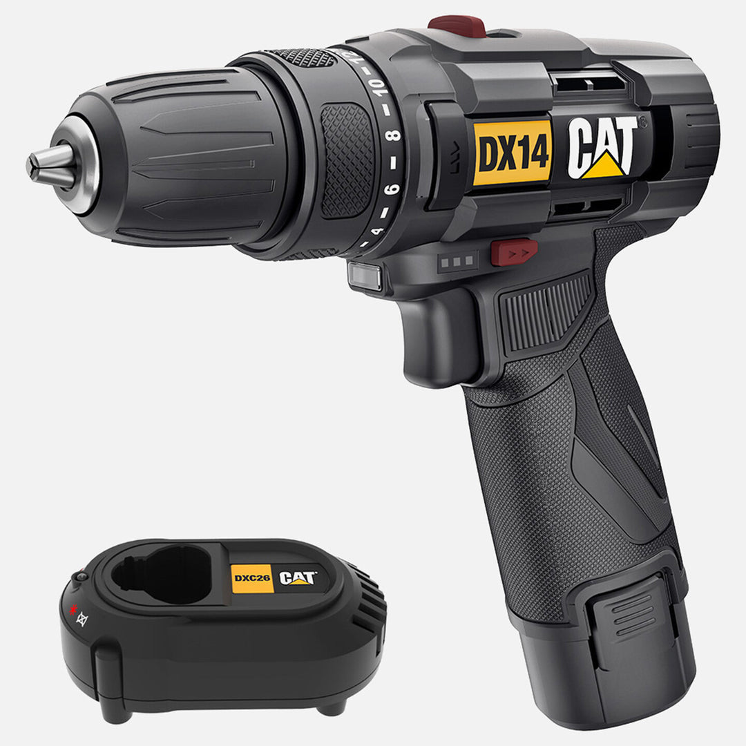 CAT DX14 12Volt/2.0Ah Li-ion Profesyonel Şarjlı Matkap 3