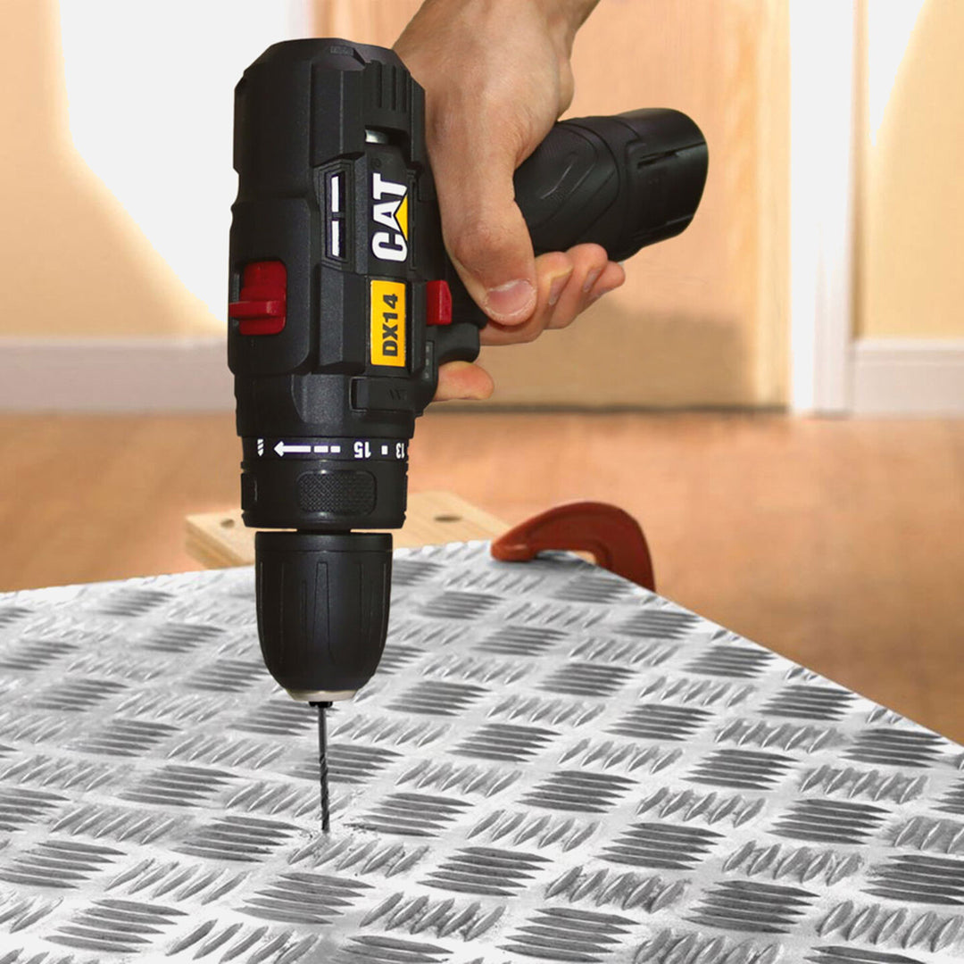 CAT DX14 12Volt/2.0Ah Li-ion Profesyonel Şarjlı Matkap 4