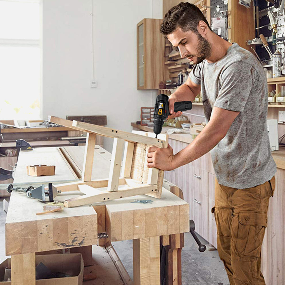 CAT DX14 12Volt/2.0Ah Li-ion Profesyonel Şarjlı Matkap 5