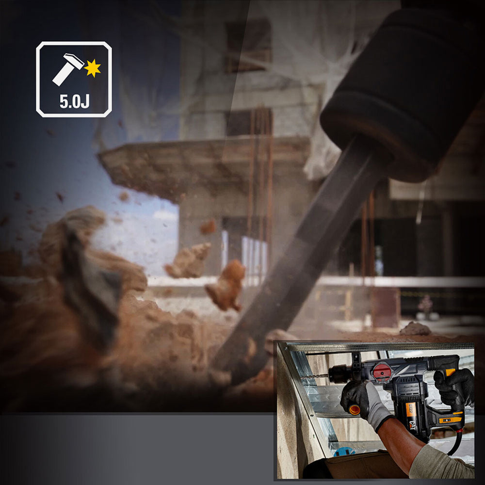 CAT DX27 1500Watt 5.0J 32MM Profesyonel SDS-Plus Kırıcı/Delici 2