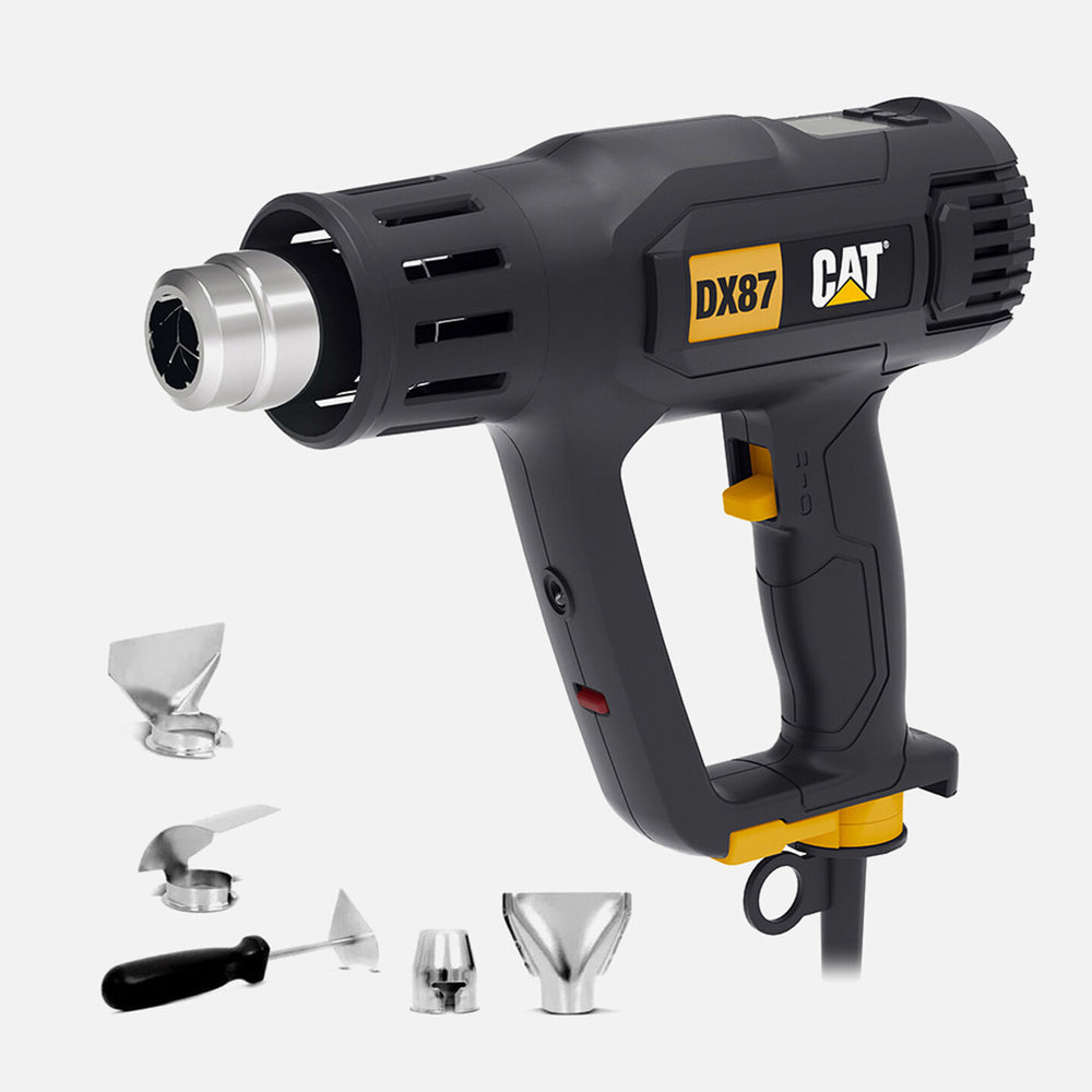 CAT DX87 2000Watt Dijital Göstergeli Profesyonel Sıcak Hava Tabancası + 5 Adet Aksesuar 2
