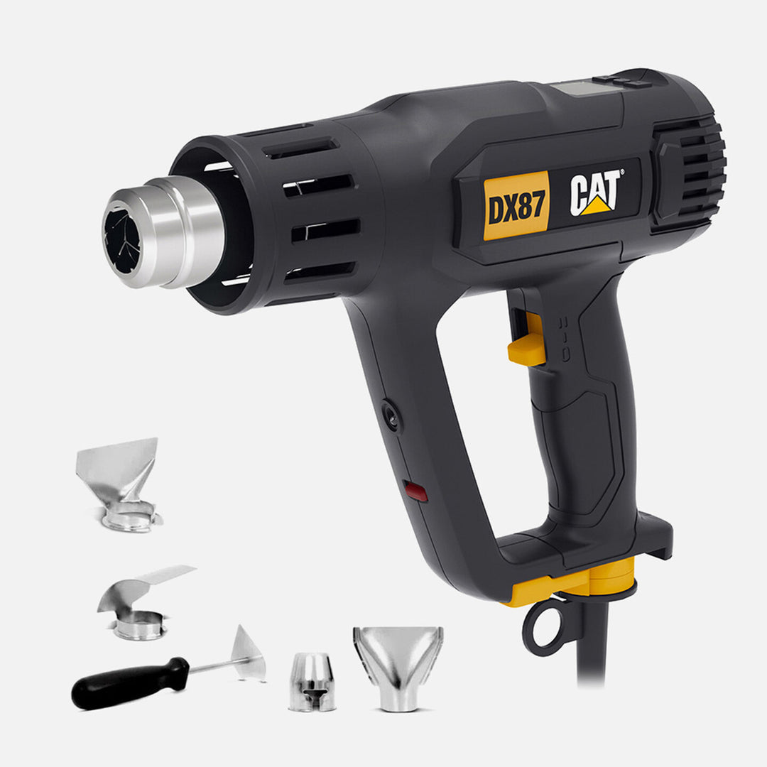 CAT DX87 2000Watt Dijital Göstergeli Profesyonel Sıcak Hava Tabancası + 5 Adet Aksesuar 2