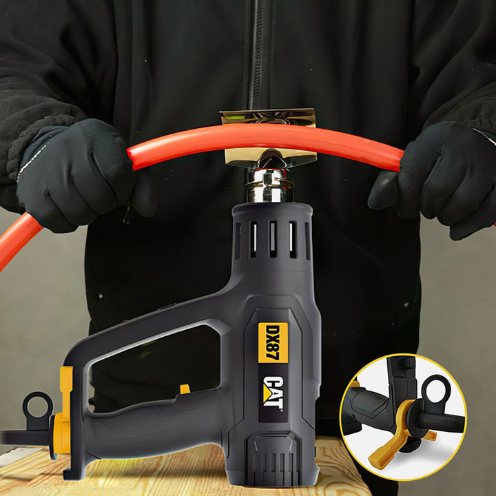 CAT DX87 2000Watt Dijital Göstergeli Profesyonel Sıcak Hava Tabancası + 5 Adet Aksesuar 6