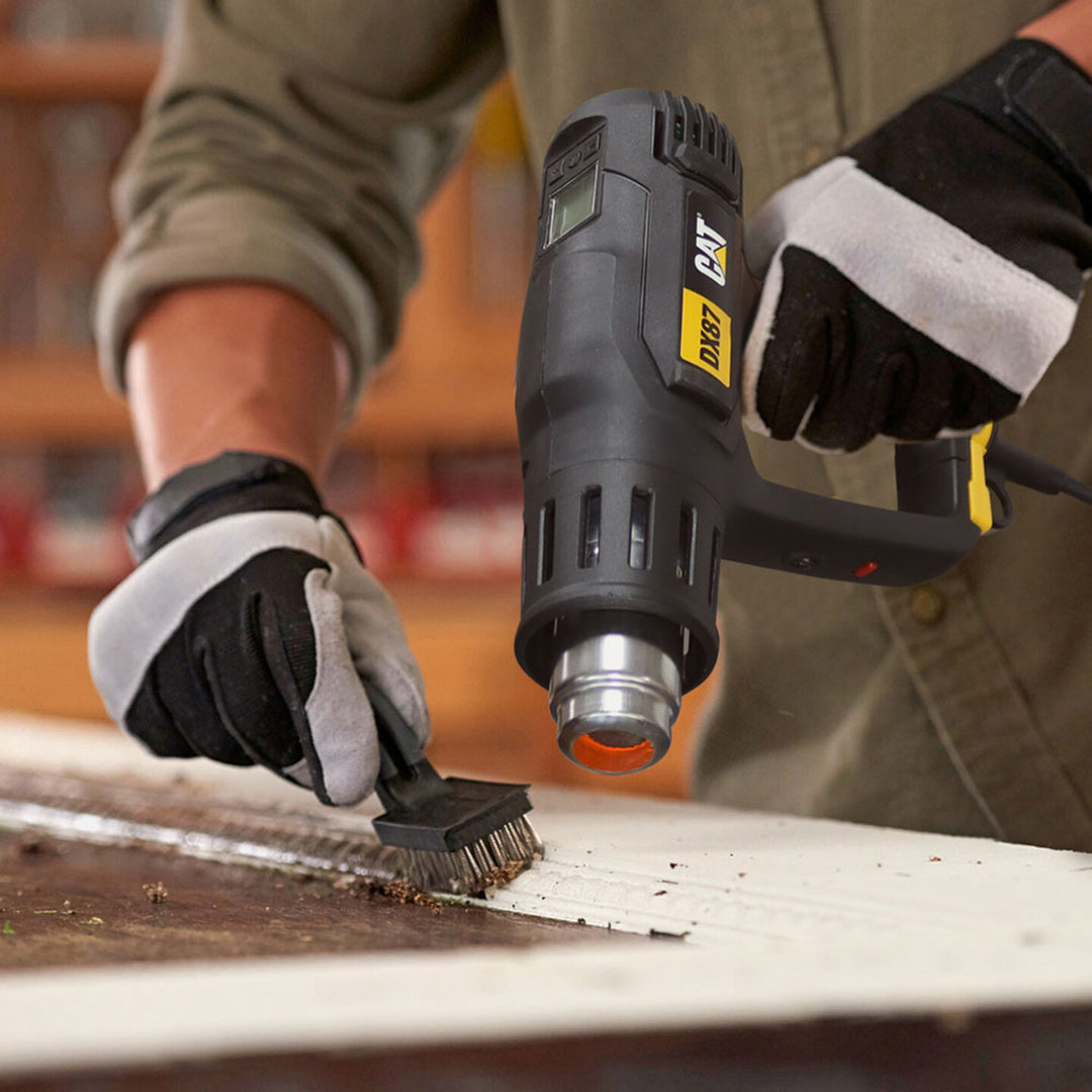 CAT DX87 2000Watt Dijital Göstergeli Profesyonel Sıcak Hava Tabancası + 5 Adet Aksesuar 9