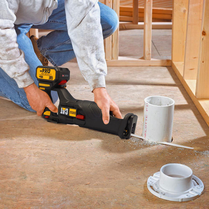 CAT DX52B 18Volt Profesyonel Tilki Kuyruğu Testere (Akü Dahil Değildir) 10