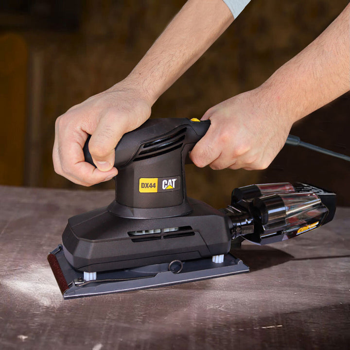 CAT DX44 350Watt Profesyonel Devir Ayarlı Titreşimli Zımpara 7