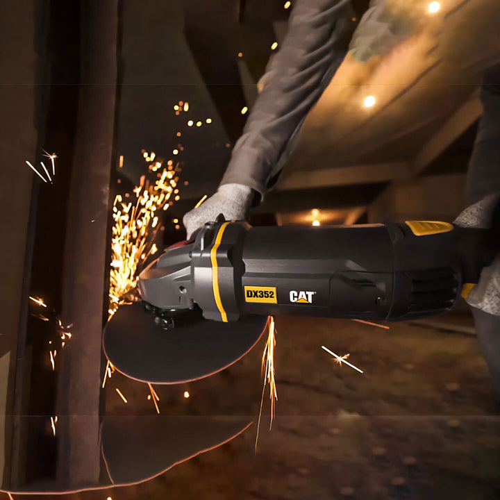 CAT DX352 2350W 180mm Profesyonel Dönebilir Tutma Kollu Büyük Taşlama 3