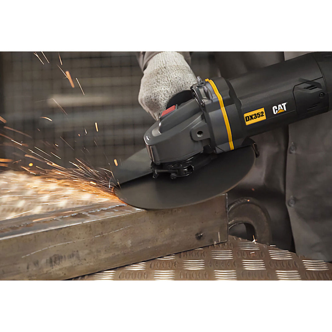 CAT DX352 2350W 180mm Profesyonel Dönebilir Tutma Kollu Büyük Taşlama 5