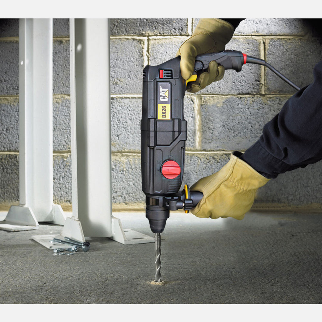 CAT DX26 800Watt 3.0J 26MM Profesyonel SDS-Plus Kırıcı/Delici 4