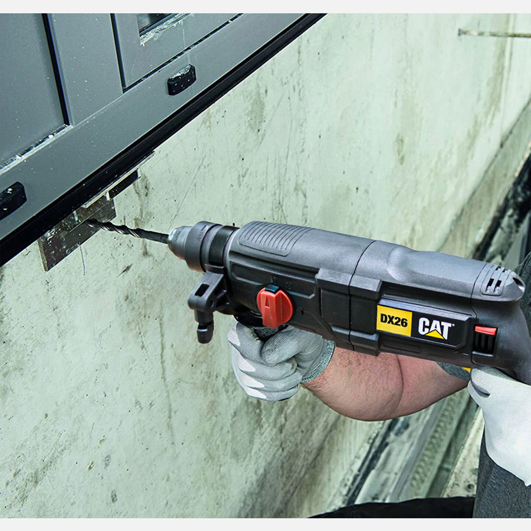CAT DX26 800Watt 3.0J 26MM Profesyonel SDS-Plus Kırıcı/Delici 9