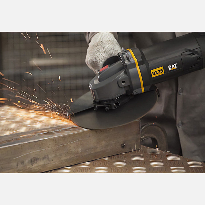 CAT DX35 2350Watt 230mm Profesyonel Dönebilir Tutma Kollu Büyük Taşlama 7