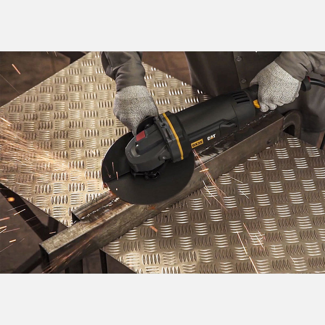 CAT DX35 2350Watt 230mm Profesyonel Dönebilir Tutma Kollu Büyük Taşlama 9