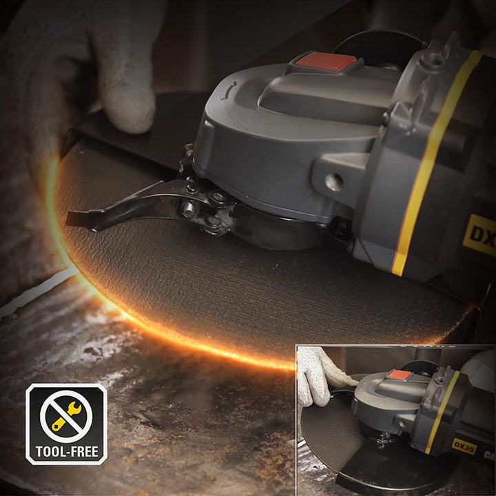 CAT DX35 2350Watt 230mm Profesyonel Dönebilir Tutma Kollu Büyük Taşlama 2