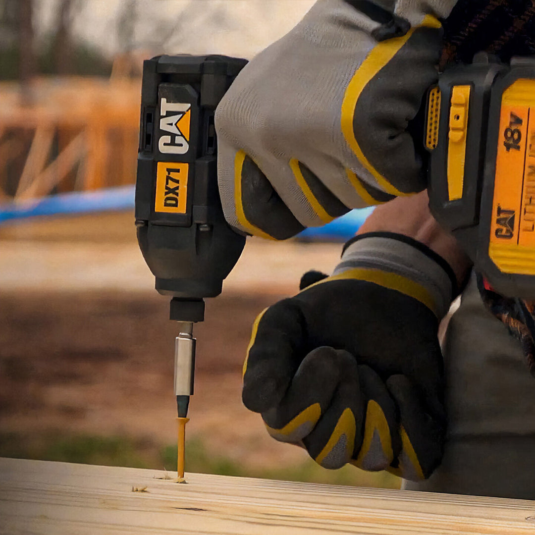 CAT DX71B 18Volt 215Nm Kömürsüz Profesyonel Şarjlı Darbeli Tornavida (Akü Dahil Değildir) 4