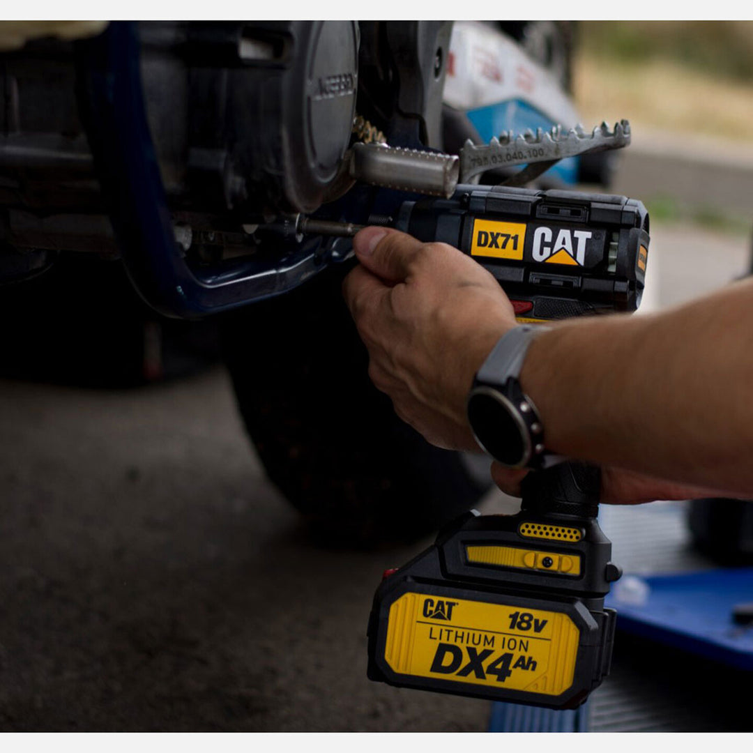 CAT DX71B 18Volt 215Nm Kömürsüz Profesyonel Şarjlı Darbeli Tornavida (Akü Dahil Değildir) 8