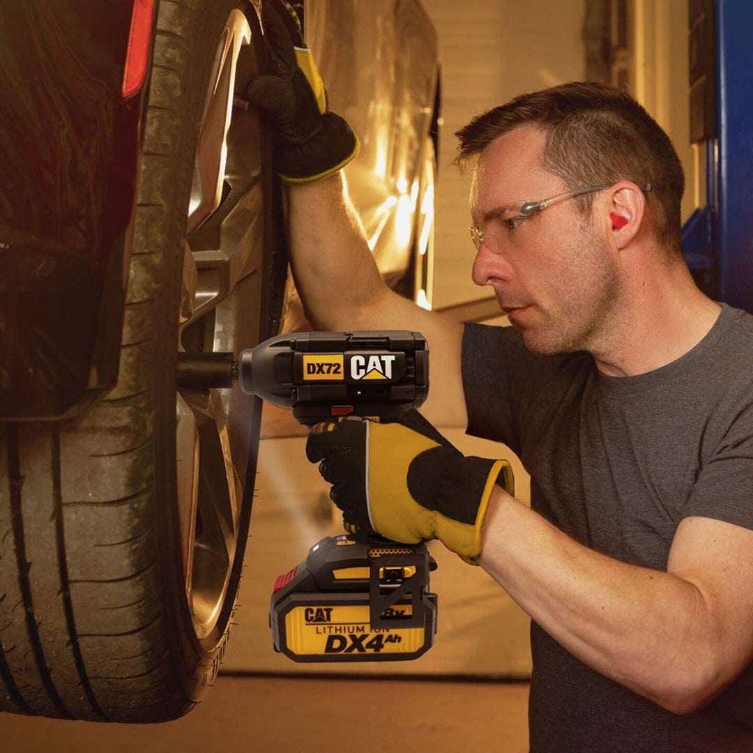 CAT DX72 18V - 4.0Ah Çift Akülü Şarjlı Profesyonel Kablosuz Vidalama 10