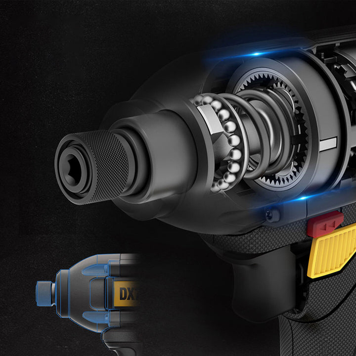 CAT DX71 18Volt 2.0Ah Li-ion Çift Akülü 215Nm Kömürsüz Profesyonel Şarjlı Darbeli Tornavida 3