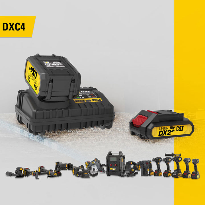 Cat Dxc4 18V 2-4-5Ah Li-ion Akü Şarj Cihazı 5