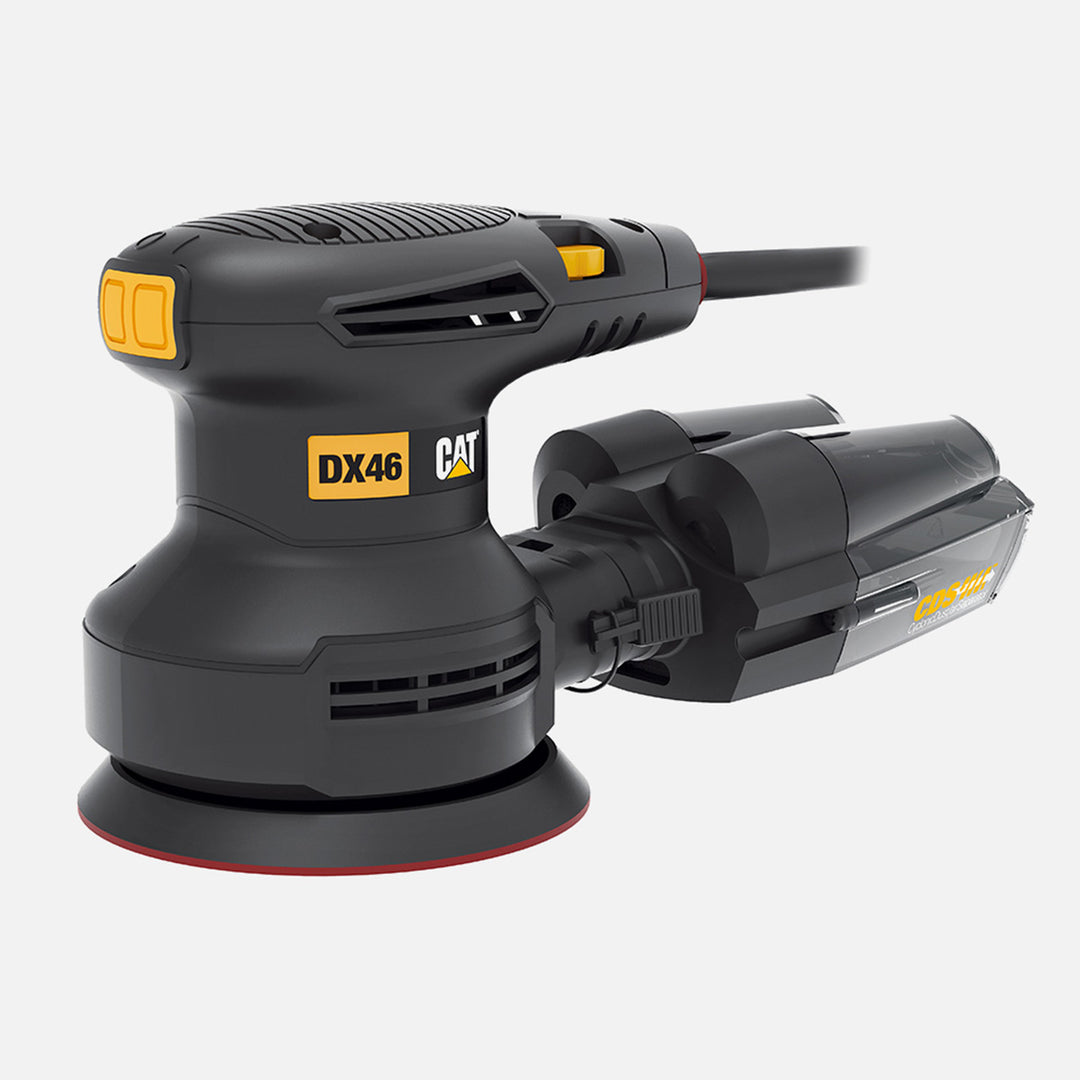 CAT DX46 400Watt 125mm Profesyonel Devir Ayarlı Eksantrik Zımpara 7