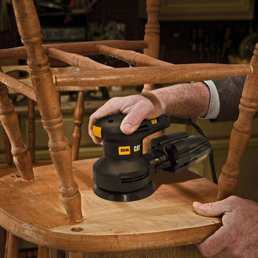 CAT DX46 400Watt 125mm Profesyonel Devir Ayarlı Eksantrik Zımpara 2