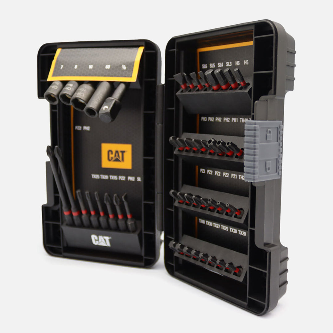 CAT DA01902 45 Parça Manganez Fosfat Alaşımlı Vidalama Uç Seti 3