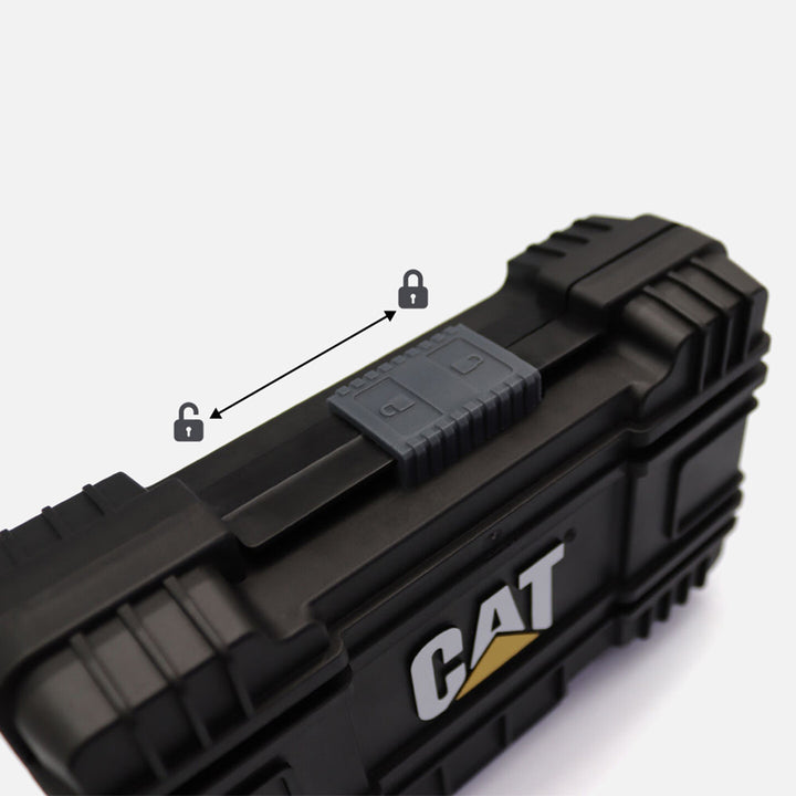 CAT DA01902 45 Parça Manganez Fosfat Alaşımlı Vidalama Uç Seti 5