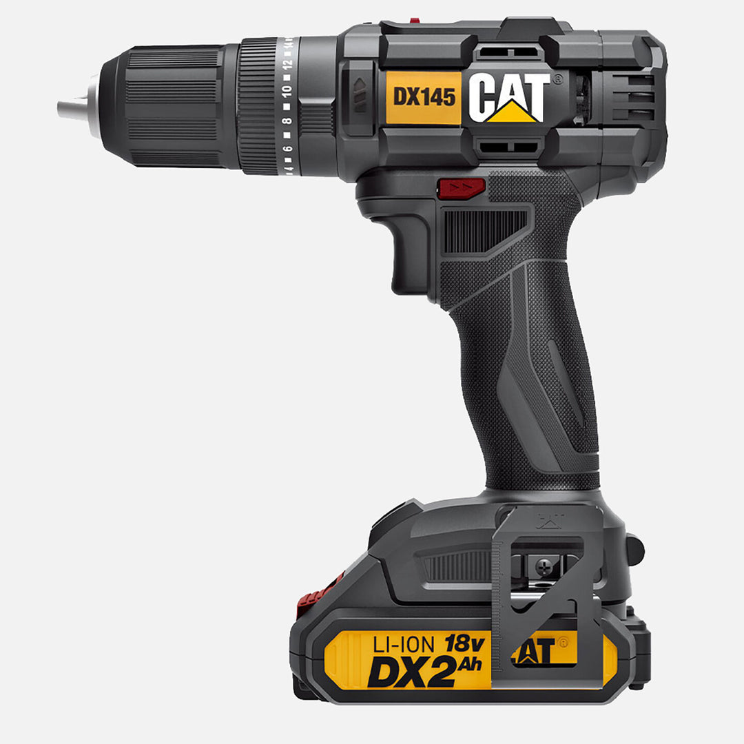 CAT DX145.1 18V 2.0 Ah Li-ion Çift Akülü Profesyonel Şarjlı Matkap 2