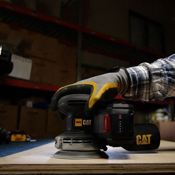 Cat DX42B 18Volt 125mm Profesyonel Devir Ayarlı Eksantrik Zımpara (Akü Dahil Değildir) 3